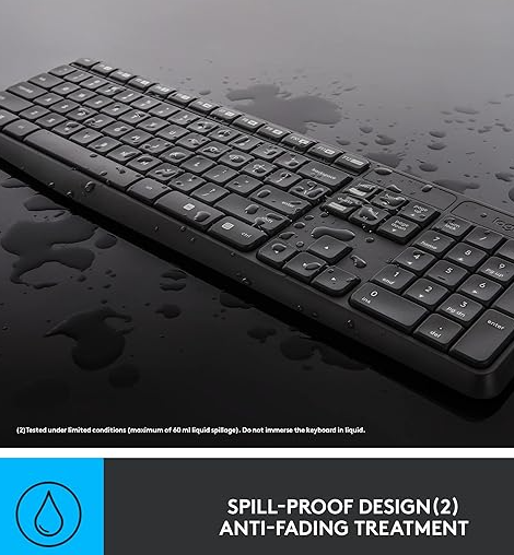 Logitech MK235 Wireless Keyboard and Mouse Logitech MK235 Wireless Keyboard and Mouse